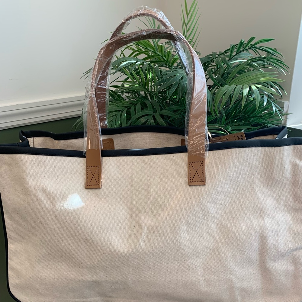 Summer Vibes Canvas Tote Bag - Picture 2 of 5